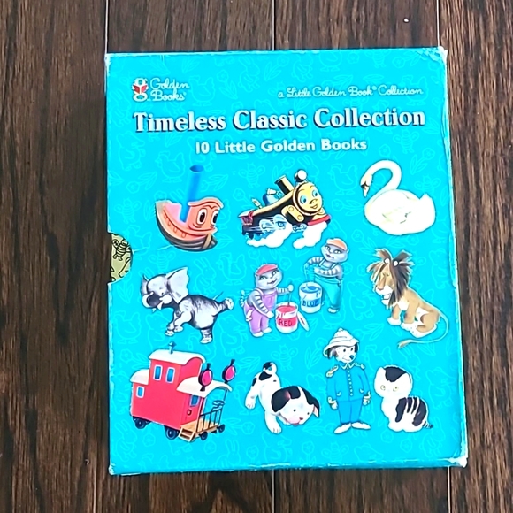 Golden Books Timeless Classics Collection 10 Book Boxed Set Vintage 70s-97 NEW - Picture 3 of 9